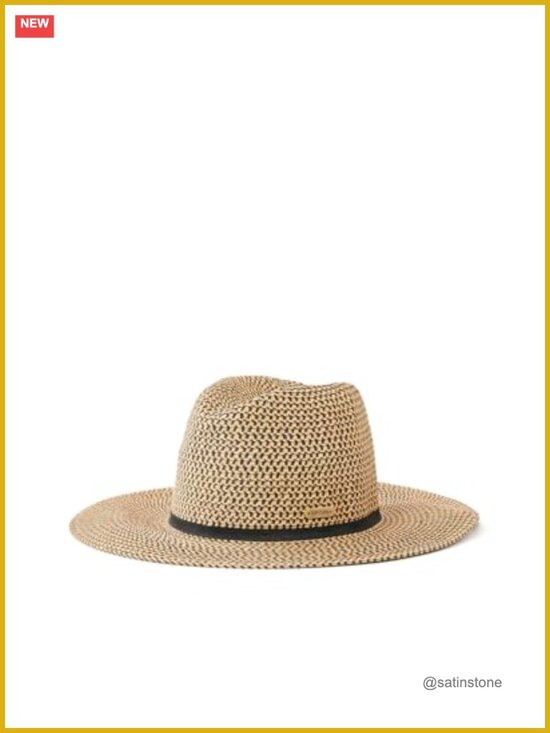 UPF Sun Protection Straw Panama Hat with Adjustable Fit main image 3